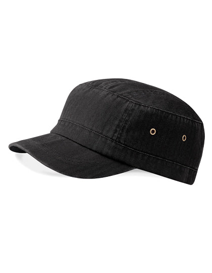 Urban Army Cap in Vintage Black, Größe One Size