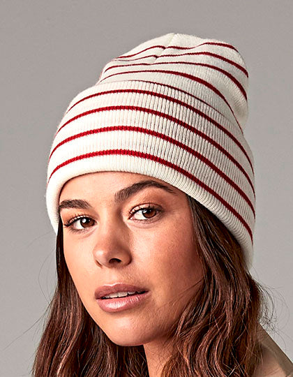 Original Deep Cuffed Striped Beanie