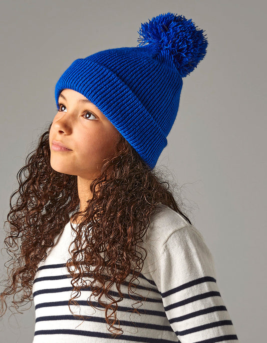 Junior Reflective Bobble Beanie