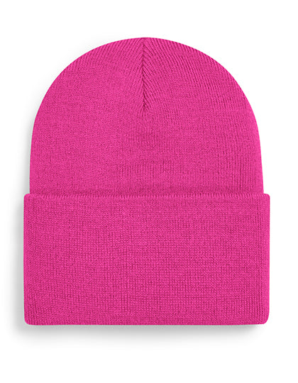 Original Deep Cuffed Beanie in Fuchsia, Größe One Size