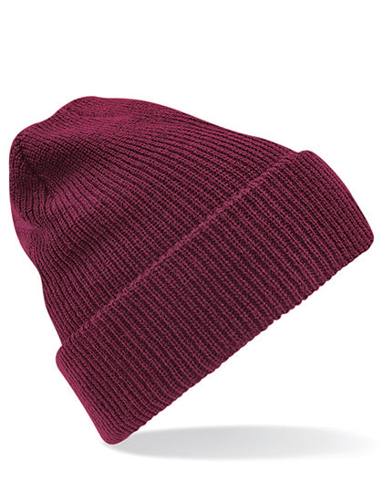 Heritage Beanie in Burgundy, Größe One Size