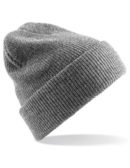 Heritage Beanie in Heather Grey, Größe One Size