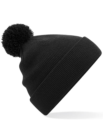 Junior Original Pom Pom Beanie in Black, Größe One Size