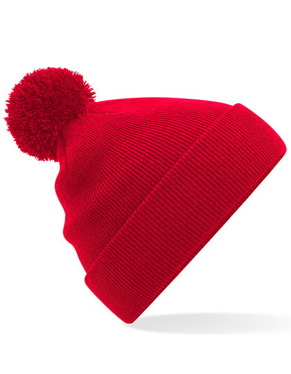 Junior Original Pom Pom Beanie in Classic Red, Größe One Size