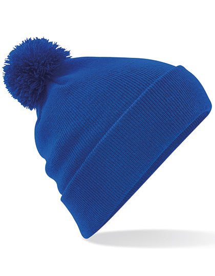 Original Pom Pom Beanie in Bright Royal, Größe One Size