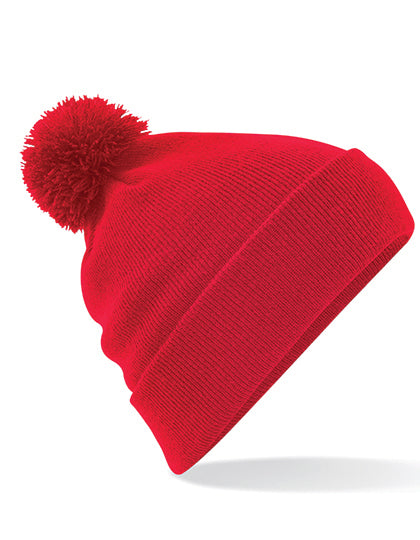 Original Pom Pom Beanie in Classic Red, Größe One Size