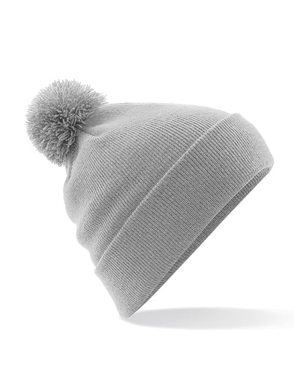 Original Pom Pom Beanie in Light Grey, Größe One Size