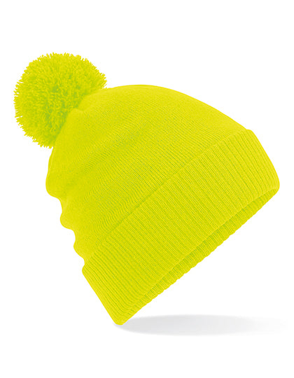 Thermal Snowstar® Beanie in Fluorescent Yellow, Größe One Size