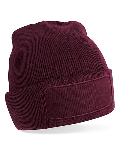 Original Patch Beanie in Burgundy, Größe One Size