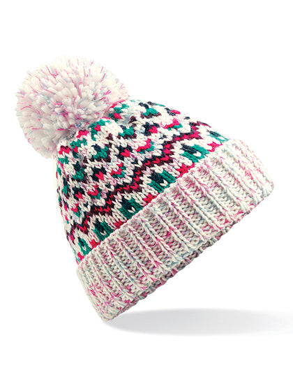 Blizzard Bobble Beanie in Sherbet Dip, Größe One Size