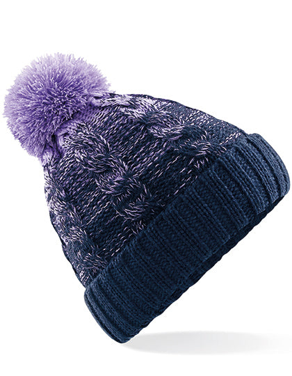 Ombré Beanie in Lavender, Größe One Size