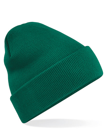 Original Cuffed Beanie in Bottle Green, Größe One Size