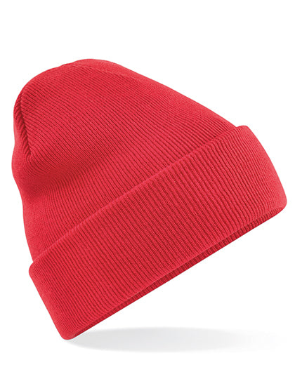 Original Cuffed Beanie in Bright Red, Größe One Size
