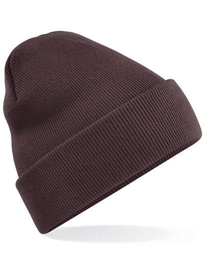 Original Cuffed Beanie in Chocolate, Größe One Size
