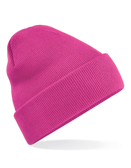 Original Cuffed Beanie in Fuchsia, Größe One Size