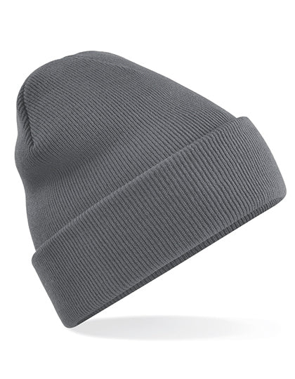 Original Cuffed Beanie in Graphite Grey, Größe One Size