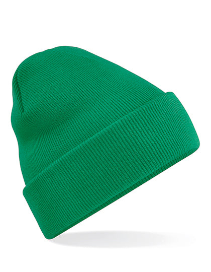 Original Cuffed Beanie in Kelly Green, Größe One Size