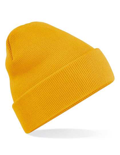 Original Cuffed Beanie in Mustard, Größe One Size