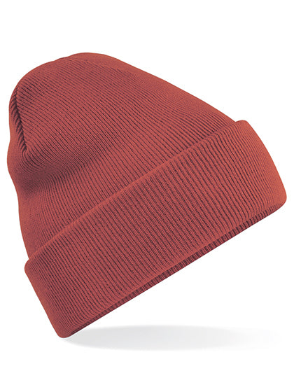 Original Cuffed Beanie in Orange Rust, Größe One Size