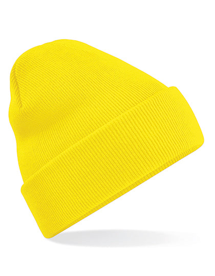 Original Cuffed Beanie in Yellow, Größe One Size