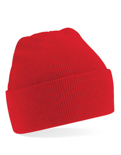 Junior Original Cuffed Beanie in Classic Red, Größe One Size