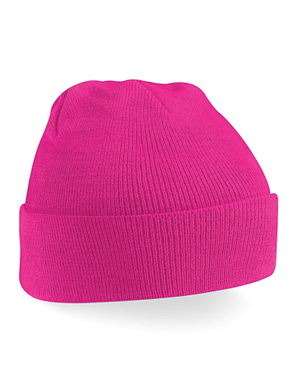 Junior Original Cuffed Beanie in Fuchsia, Größe One Size