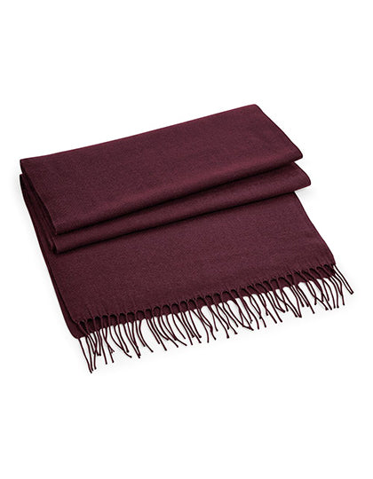 Classic Woven Scarf in Burgundy, Größe 186 x 47 cm