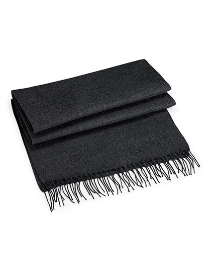 Classic Woven Scarf in Charcoal, Größe 186 x 47 cm