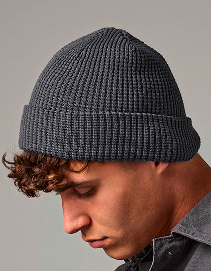 Organic Cotton Waffle Beanie