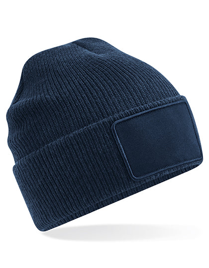 Removable Patch Thinsulate™ Beanie in French Navy, Größe One Size
