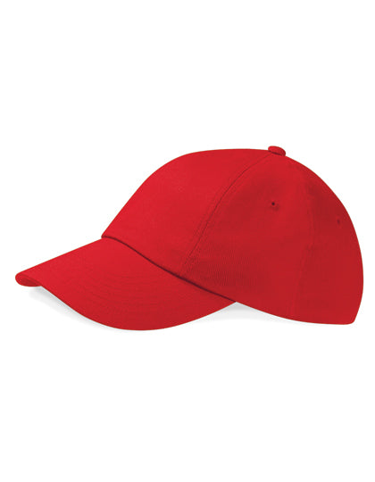 Low Profile Heavy Cotton Drill Cap in Classic Red, Größe One Size