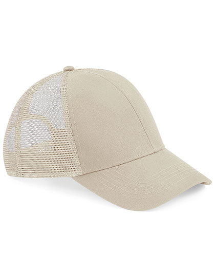 Organic Cotton Trucker Cap in Sand, Größe One Size
