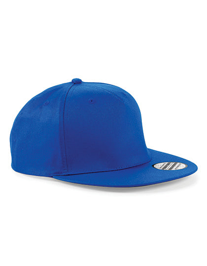 5 Panel Snapback Rapper Cap in Bright Royal, Größe One Size