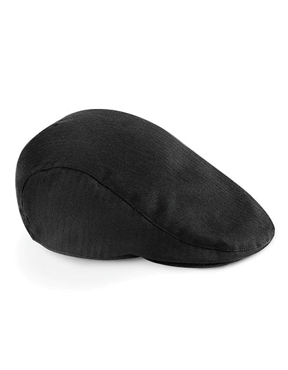 Vintage Flat Cap in Black, Größe L/XL