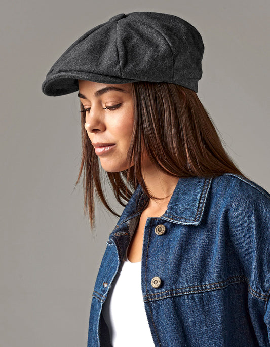 Melton Wool Baker Boy Cap
