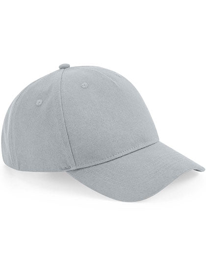 Organic Cotton 5 Panel Cap in Light Grey, Größe One Size