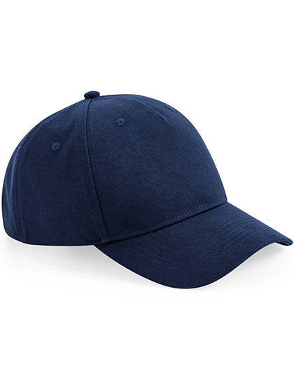 Organic Cotton 5 Panel Cap in Navy, Größe One Size