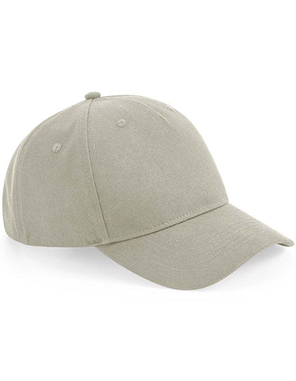 Organic Cotton 5 Panel Cap in Stone, Größe One Size