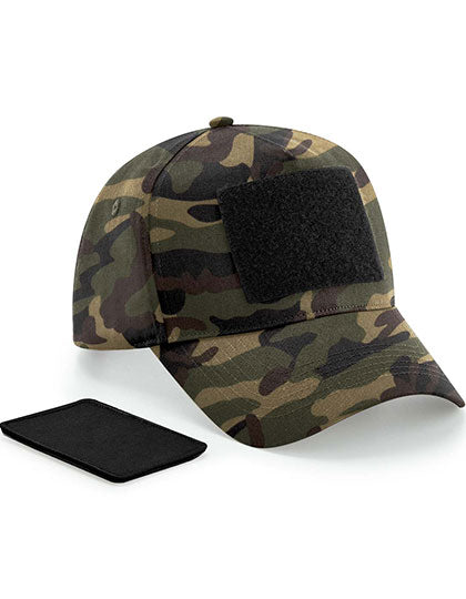 Removable Patch 5 Panel Cap in Jungle Camo, Größe One Size