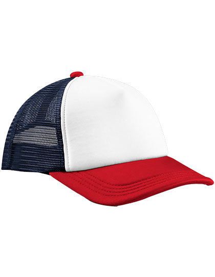 Retro 5 Panel Trucker in Navy, Größe One Size