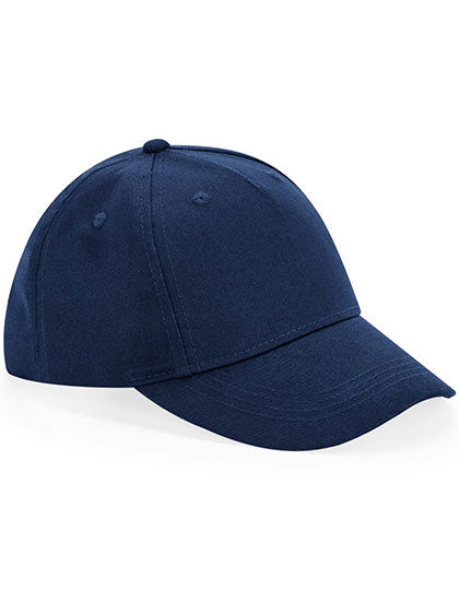 Junior Organic Cotton 5 Panel Cap in Navy, Größe One Size