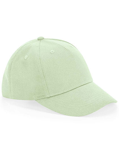Junior Organic Cotton 5 Panel Cap in Pistachio, Größe One Size