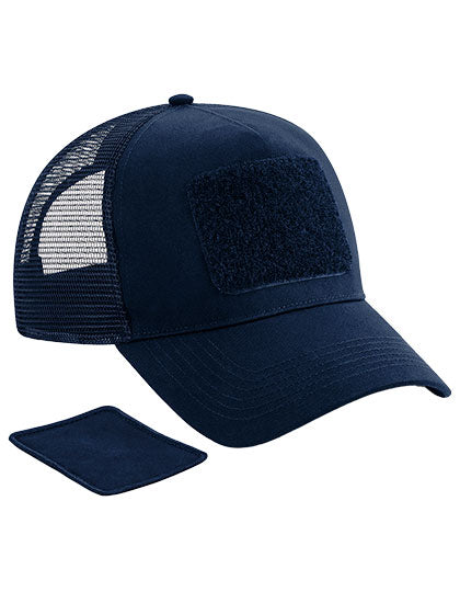 Removable Patch Snapback Trucker in French Navy, Größe One Size