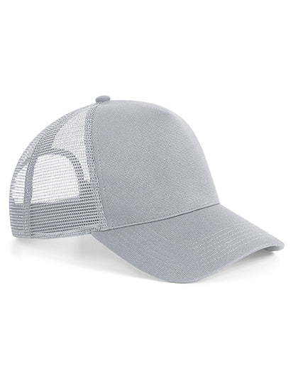 Microknit Snapback Trucker in Light Grey, Größe One Size