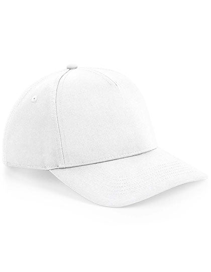Urbanwear 5 Panel Snapback in White, Größe One Size