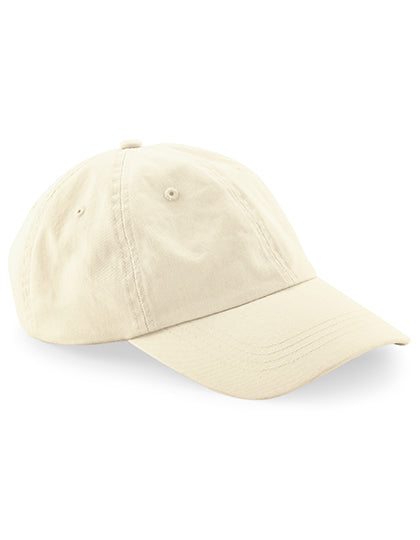 Organic Cotton 6 Panel Dad Cap in Natural, Größe One Size