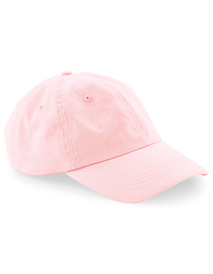Organic Cotton 6 Panel Dad Cap in Powder Pink, Größe One Size