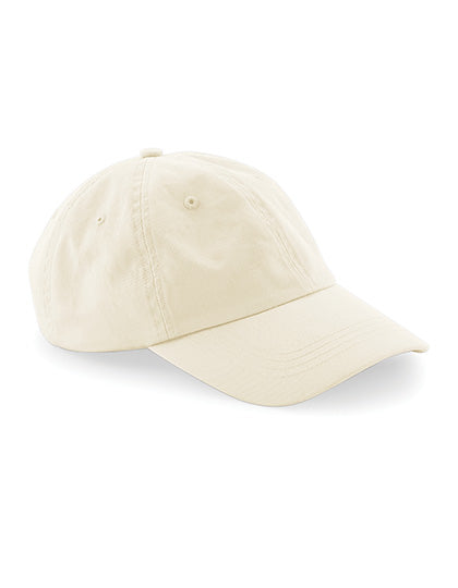 Low Profile 6 Panel Dad Cap in Beige, Größe One Size