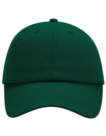 Low Profile 6 Panel Dad Cap in Bottle Green, Größe One Size