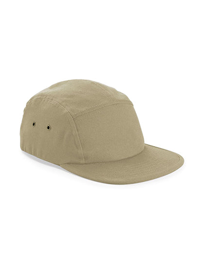 Canvas 5 Panel Camper Cap in Desert Sand, Größe One Size